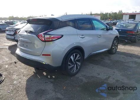 2016 Nissan Murano Sl z USA, uszkodzony, nr VIN 5N1AZ2MG7GN131111